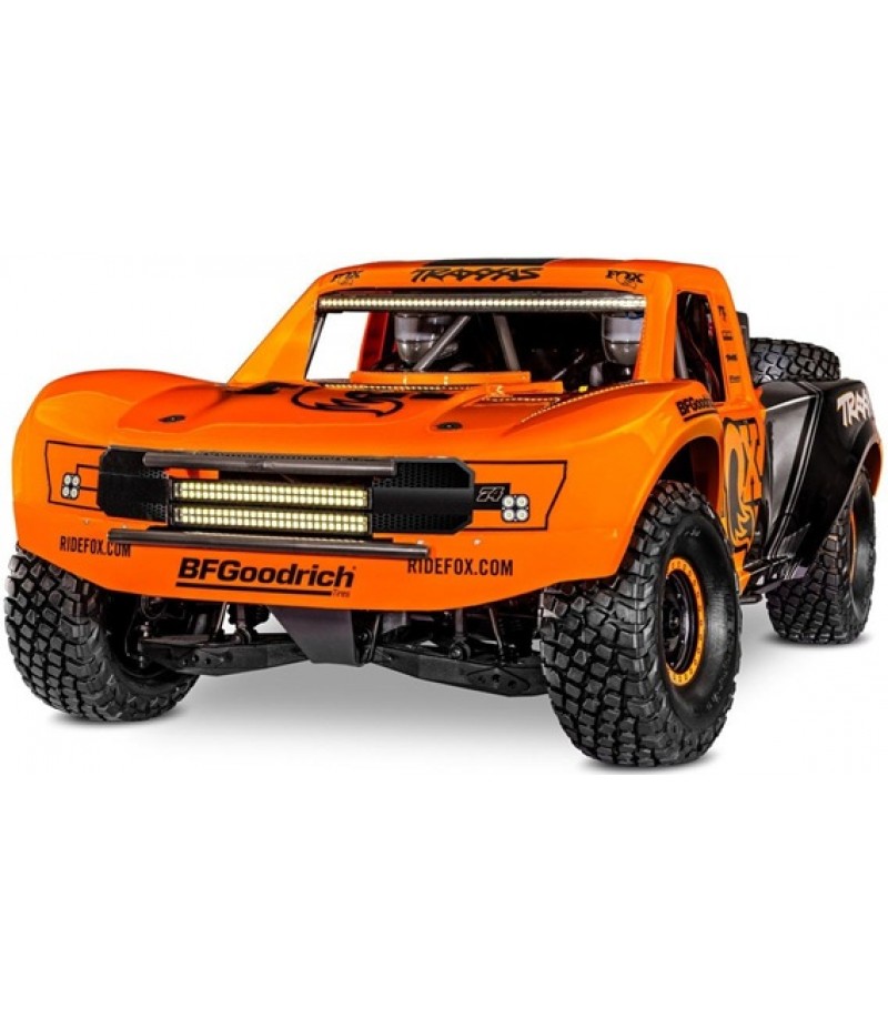 Traxxas Unlimited Desert Racer UDR 6S RTR 4WD Race Truck (Fox) w/LED Lights & TQi 2.4GHz Radio