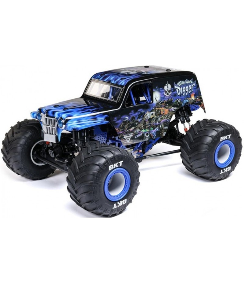 Losi LMT 2.0 Son-Uva Digger Solid Axle 4x4 RTR Brushless Monster Truck (Blue) w/DX3 Smart DSMR 2.4GHz Radio
