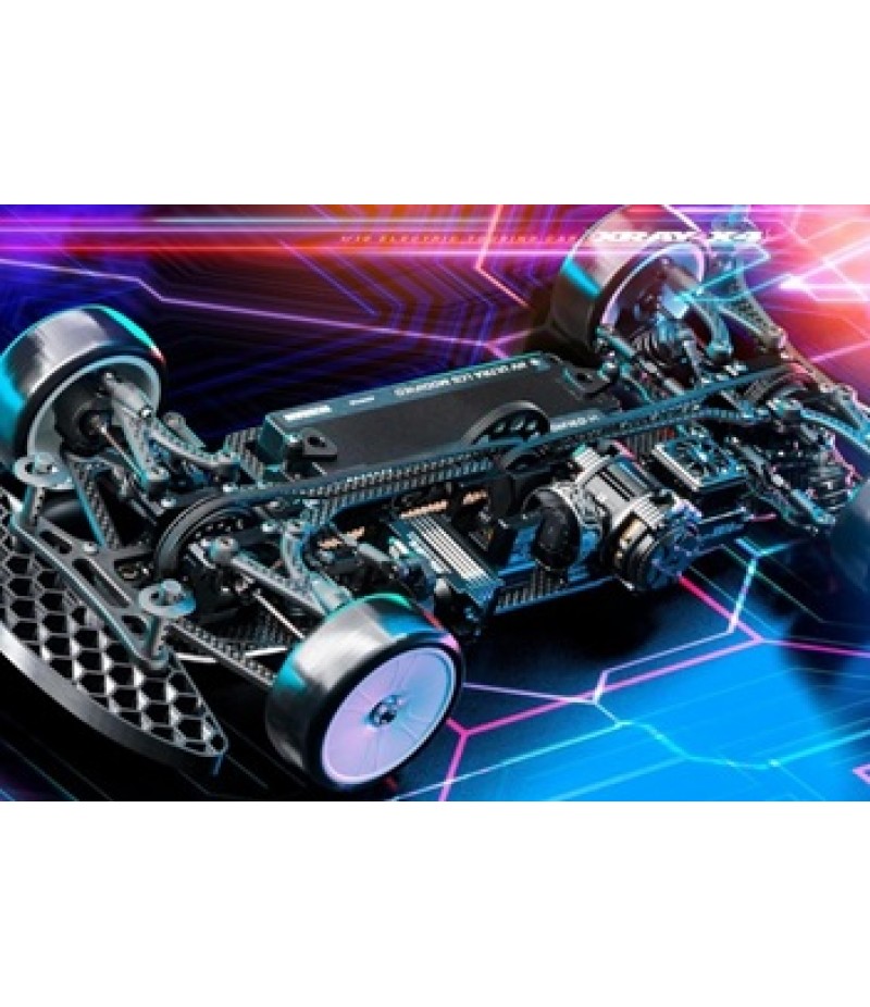 XRAY X4 2025 1/10 Electric AWD On-Road Touring Car Kit (Graphite)