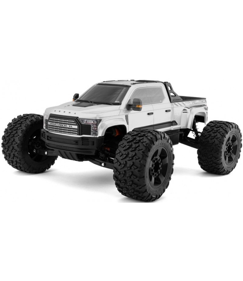 Arrma Big Rock 6S BLX 1/7 RTR 4WD Electric Brushless Monster Truck (White) w/SLT3 2.4GHz Radio