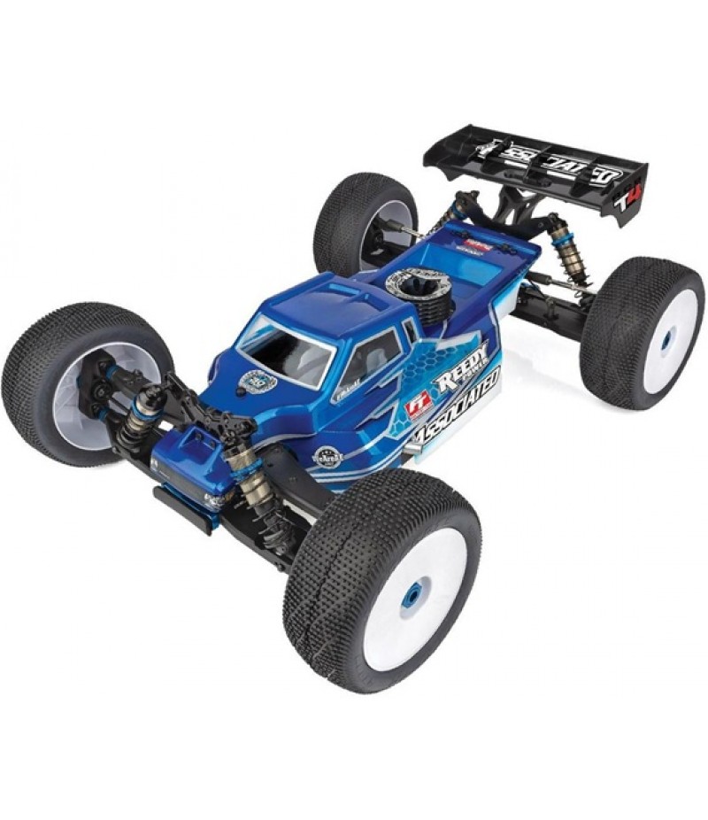 Team Associated RC8T4 Team Competition 1/8 4WD Off-Road Nitro Truggy Kit w/Gearbox Upgrade