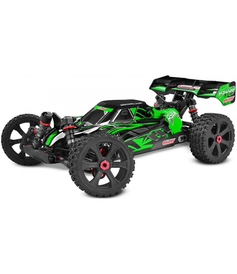 Corally Asuga XLR 6S 4WD Brushless Large Scale RTR Buggy (Green) w/2.4GHz Radio