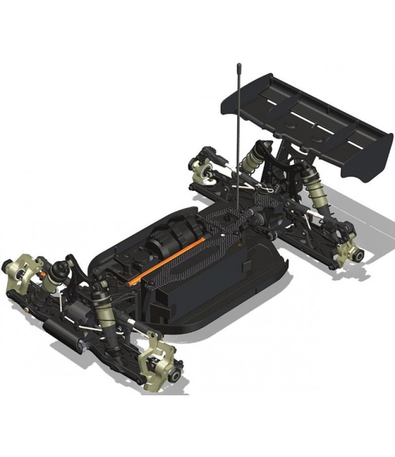 HB Racing E8 World Spec 1/8 4WD Electric Off-Road Buggy Kit