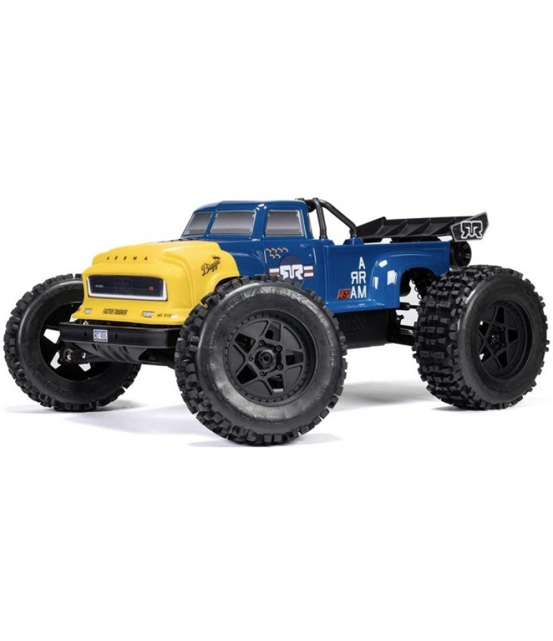 Arrma Notorious 6S BLX Brushless RTR 1/8 Monster Stunt Truck (Blue) (V6) w/SLT3 2.4GHz Radio