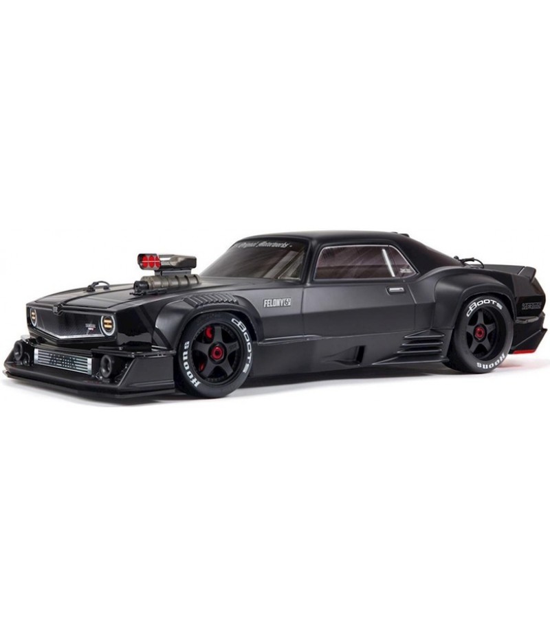 Arrma 1/7 FELONY 6S BLX Street Bash All-Road Muscle Truck RTR (Black)