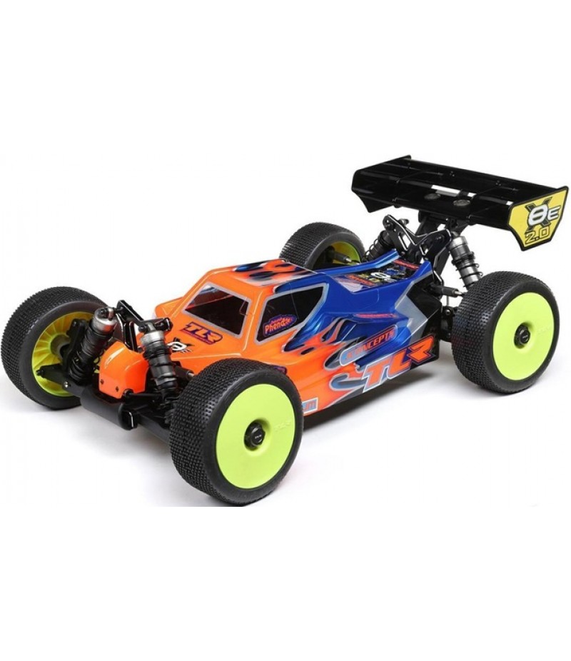 Team Losi Racing 8IGHT-X/E 2.0 Combo Nitro/Electric 1/8 4x4 Off-Road Buggy Kit