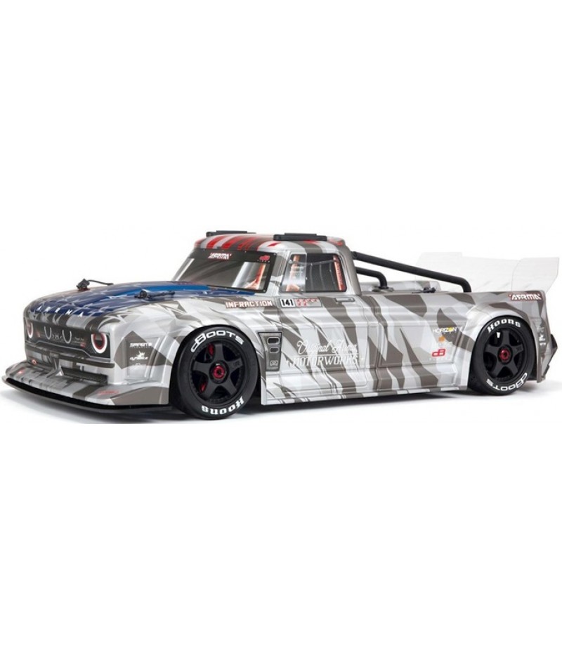 Arrma 1/7 INFRACTION 6S BLX All-Road Truck RTR (Silver)