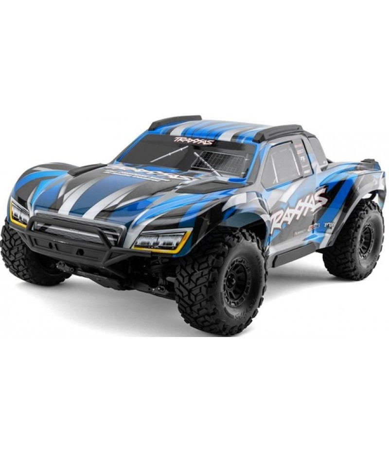 Traxxas Maxx® Slash® 6S 1/10 RTR 4x4 Brushless Short Course Truck (Blue) w/TQi™ 2.4GHz Radio & Link Module