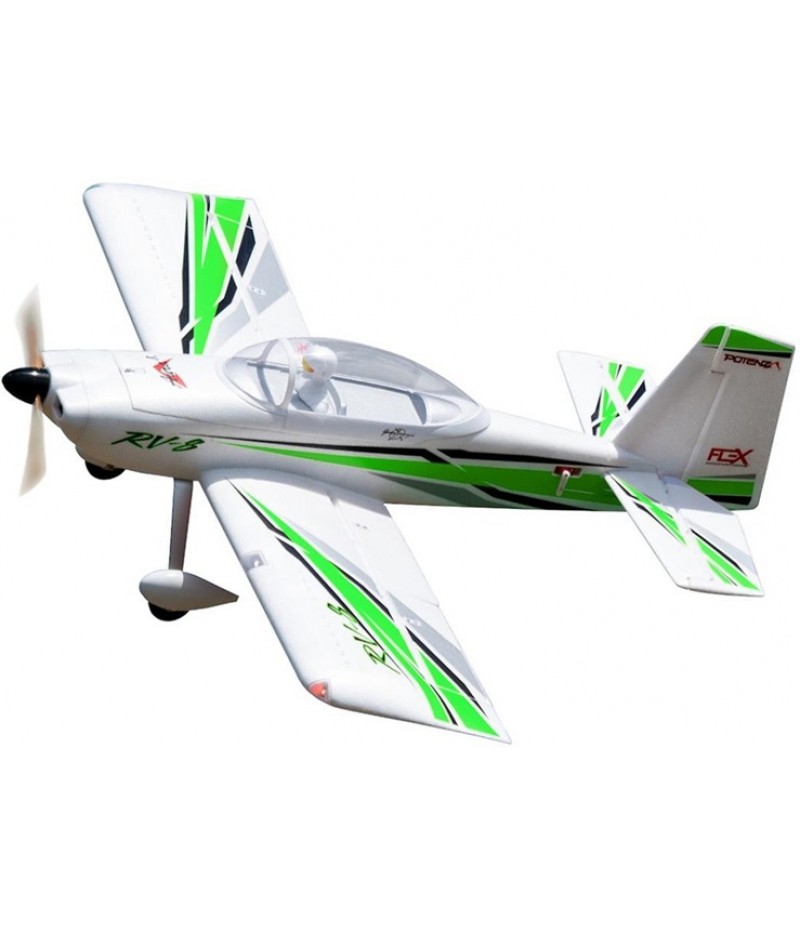 Flex Innovations RV-8 10E Electric PNP Airplane (Night Green)