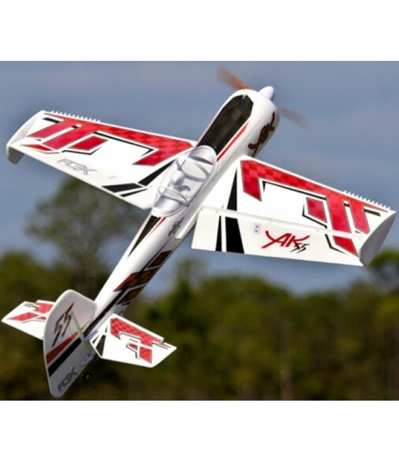 Flex Innovations QQ Yak 55 10E Super PNP Electric Airplane (Red) (1196mm)