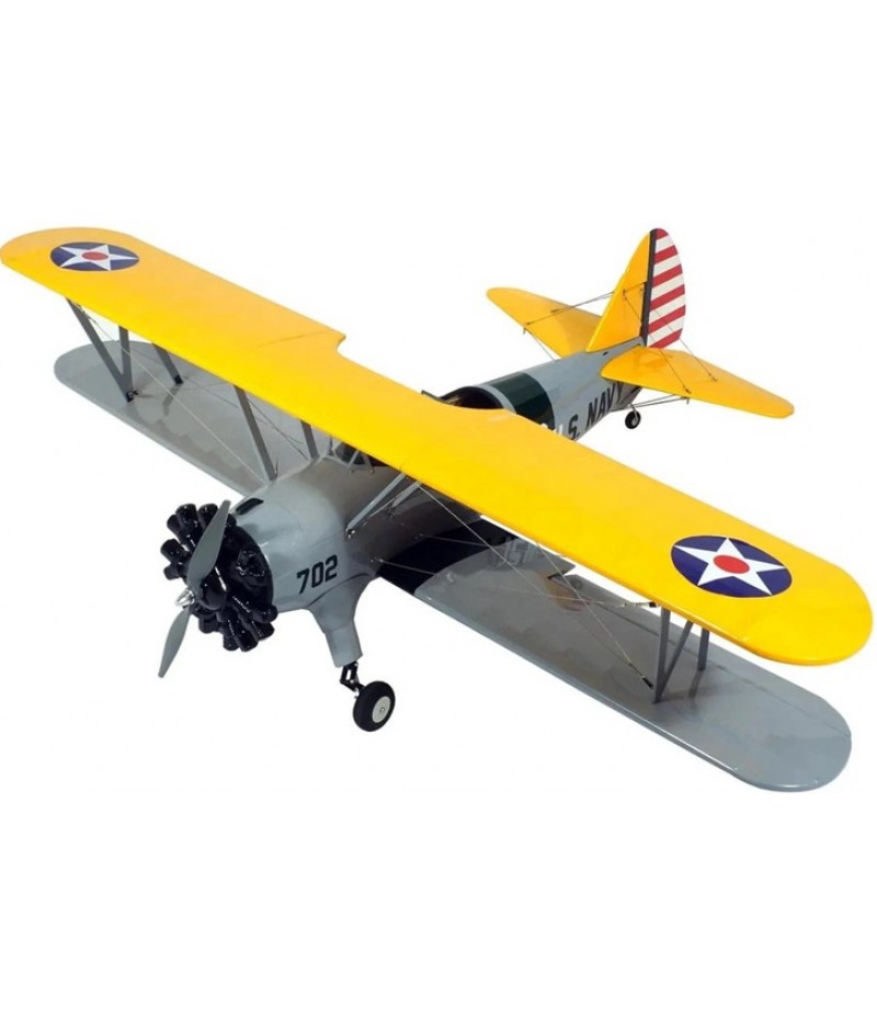 DW Hobby PT-17 Stearman ARF Electric Biplane Airplane Combo Kit (1400mm)