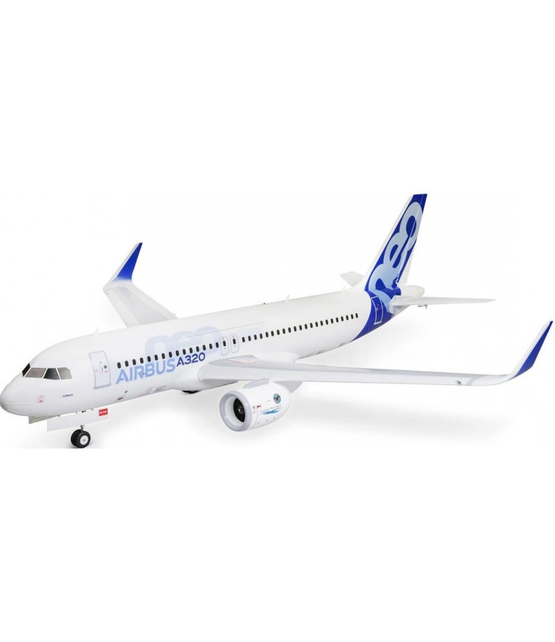 E-flite Airbus A320neo Twin 64mm EDF PNP Basic Electric Jet Airplane (1521mm)