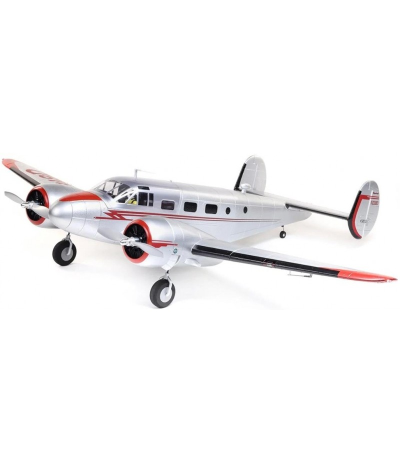 E-flite Beechcraft D18 1.5m Bind-N-Fly Basic Electric Airplane (1499mm) w/Smart ESC, AS3X & SAFE