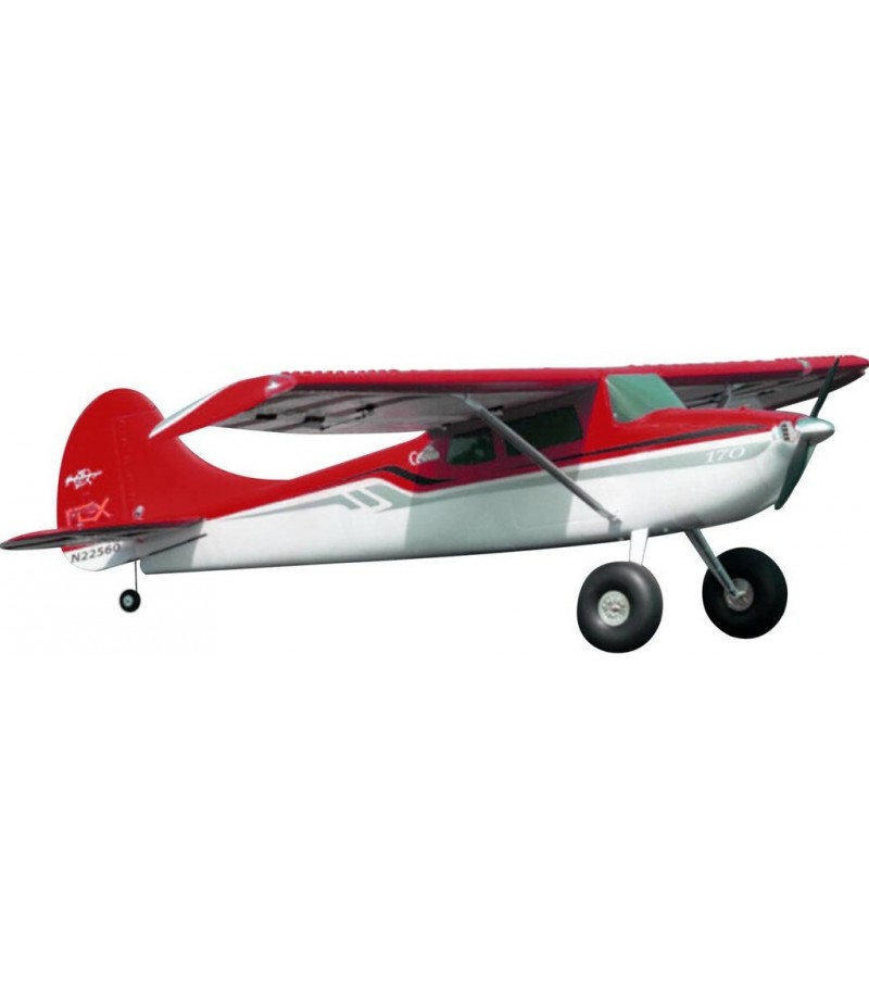Flex Innovations Cessna 170 G2 60E Super PNP Electric Airplane (Maroon) (2204mm)