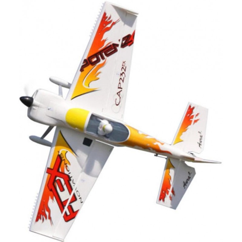 Flex Innovations QQ Cap 232EX 60E G2 Super PNP Electric Airplane (Yellow) (1531mm)