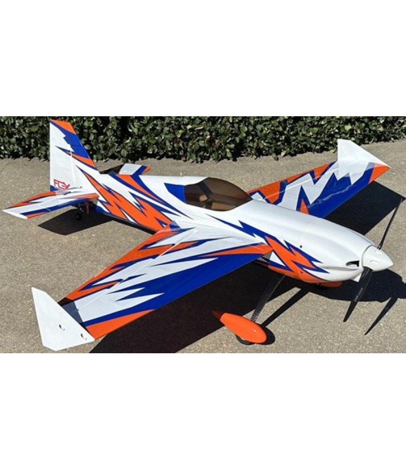 Flex Innovations Ventique 60E G2 Pro ARF Electric Airplane (Orange/Blue) (1495mm)