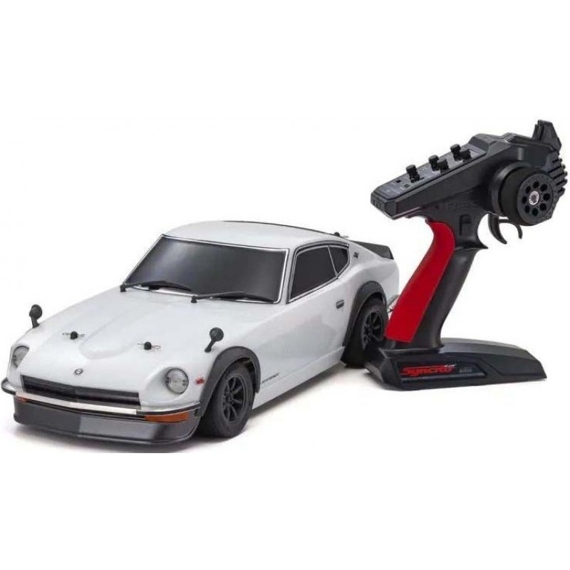 Kyosho Fazer Mk2 FZ02 1971 Datsun 240Z Tuned Version ReadySet (White) w/Syncro KT-231P+ 2.4GHz Radio