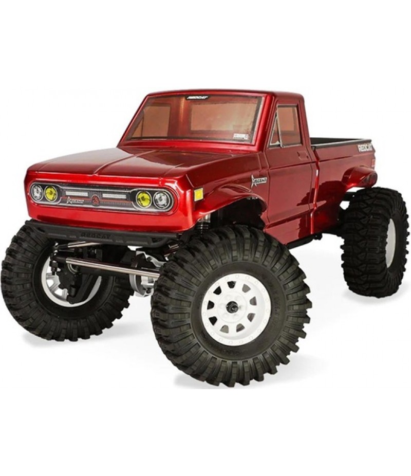 Redcat Ascent LCG RTR Scale 1/10 4WD RTR Rock Crawler (Red) w/2.4GHz Radio