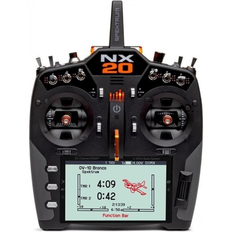 Spektrum RC NX20 2.4GHz DSMX 20-Channel Radio System (Transmitter Only)