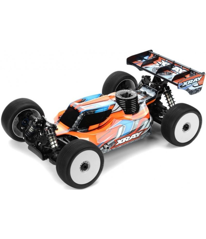 XRAY XB8 2025 1/8 Nitro 4WD Off Road Competition Buggy Kit w/FX K303 Nitro Engine Combo